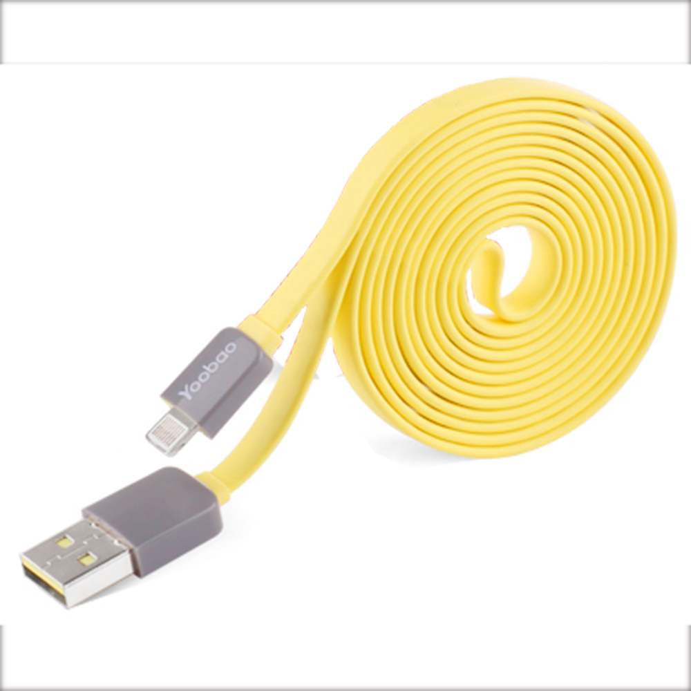 Yoobao Colourful Micro (80cm) USB Cable - Yellow (Item No: YB405-CBL-YEL) A4R2B83 -while stock last